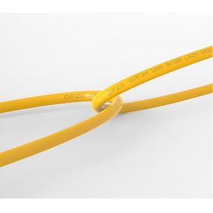 Indoor FTTH Waterproof Single Core Fiber Optic Cable GJFJV/H with and Flame