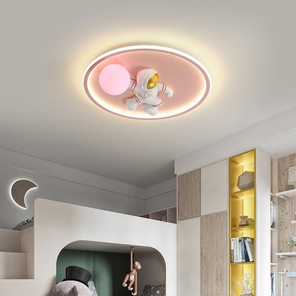 Children's Room Ceiling Lights Boy Bedroom Astronaut Creative Minimalist Cartoon Ceiling Lights(WH-MA-294)