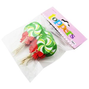 FDA Disposable Cupcake Birthday Party Cake Toppers
