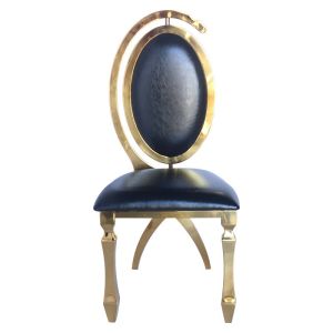 SS 201 Frame Event Dining Chair Visually Impactful For Banquet