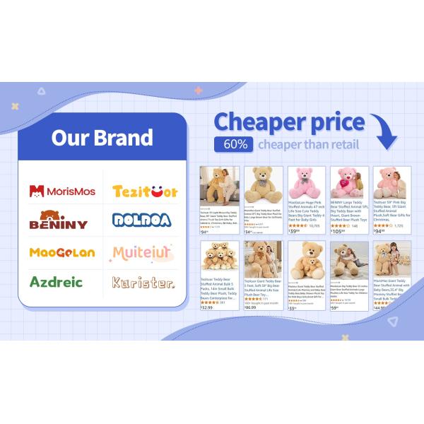 Factory Wholesale Price MORISMOS 24.4 Inch Large Green Triceratops Dinosaur Stuffed Animal Toy Cute Style Gift for Boys Girls