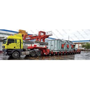 Fuwa / BPW Axle Hydraulic Modular Trailer Multi Modular Transporter