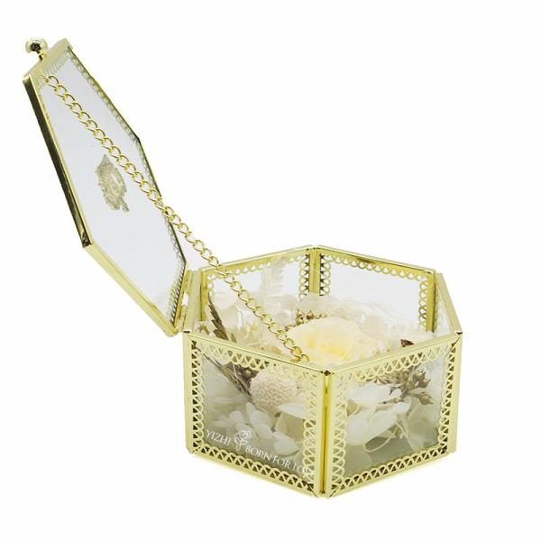 Buy Diameter 4-5cm Eternal Rose Flower In Glass Dome at wholesale prices