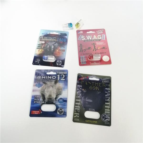 Double Side Self Adhesive Blister Card Packaging For FX 9000 / Rhino 7 / SWAG