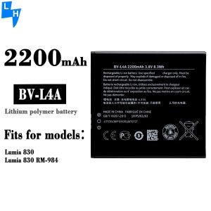 RECHARGABLE White 3.8v 2200mah Li-ion Battery Bv-l4a For Nokia Lumia 830 540
