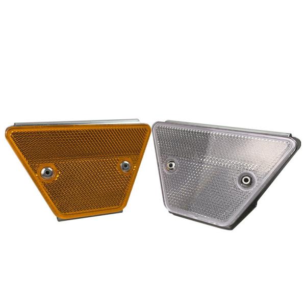 Buy Hot-dipped Galvanized Road Facilities High Reflective Trapezoid Guardrail Reflectors at wholesale prices