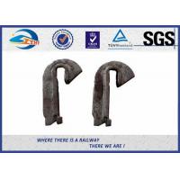 China Black 60Si2Mn Steel Rail Anchors / Section Bar heat - treated For Railroad for sale