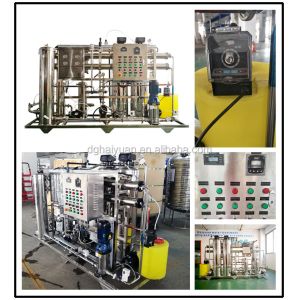 1000PPM Industrial Reverse Osmosis Water System , Deionized Water Equipment