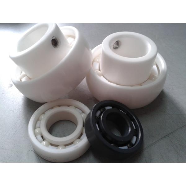 ZrO2 UC205 Ceramic Insert Ball Bearing PTFE Cage With Adapting Thread In
