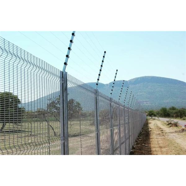 Perimeter 358 Anti Climb Fence Clear View Fencing Builders Warehouse