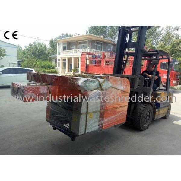 High Efficiency Plastic Bag Shredder Machine , Industrial Waste Large Capacity