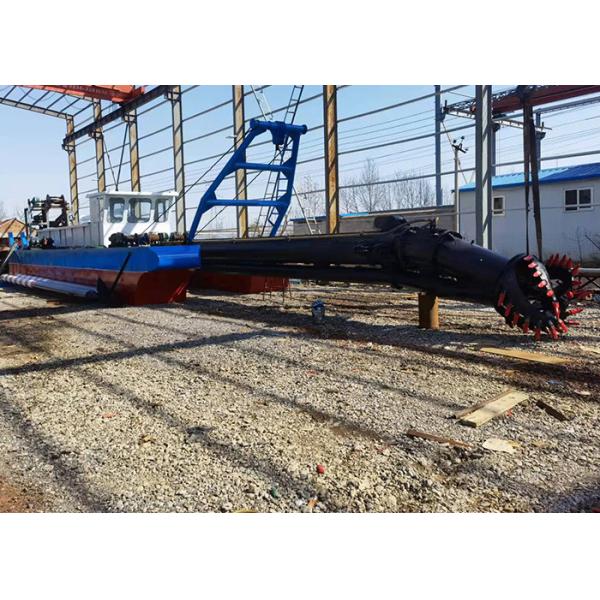 200cbm Model Cutter Suction Dredger are used for cleaning silt in river channels