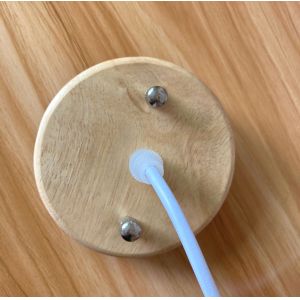 Nordic solid wooden chandelier Living room Bedroom bamboo pendant light(WH-WP-39