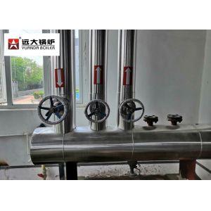 PLC Control Industrial Fire Tube Natural Gas Steam Boiler 5000Kg