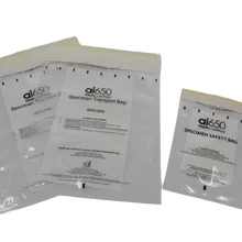 China 500ml Capacity Medical Specimen Transport Absorbent Pouches 2mil Thickness on sale