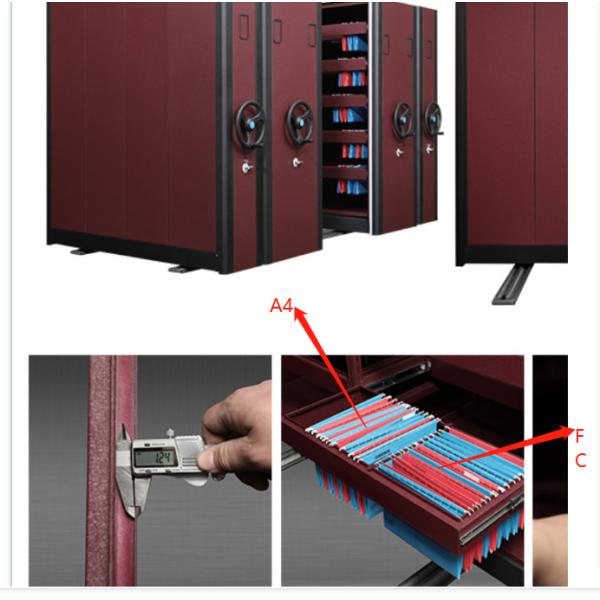 Buy Knock Down Structure Hanging Folders Mobile Archive System Unfolded at wholesale prices