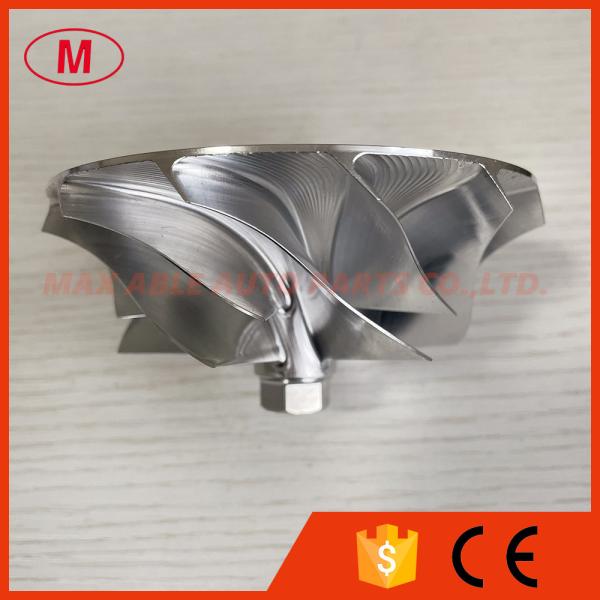 PTE4202R 6+6blades 76.85/102.75mm turbo/milling/aluminum 2618/billet compressor wheel