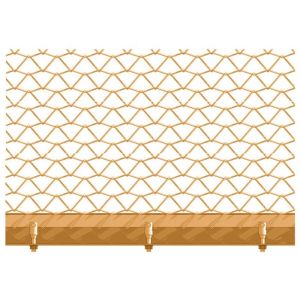 1.2m Flexible Spiral Woven Stainless Steel Mesh Curtain Drapery