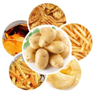 Multifunctional Automatic Potato Chips Making Machine French Fries Maker