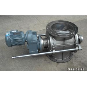 Fast clean easy clean rotary valve