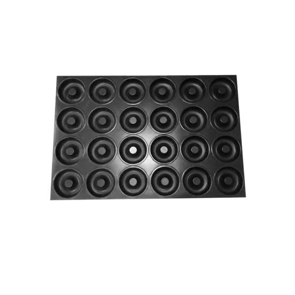 Rk Bakeware Manufacturer China -Glazed 54 Donut Nonstick Baking Tray 800*600 for Industrial Bakeries