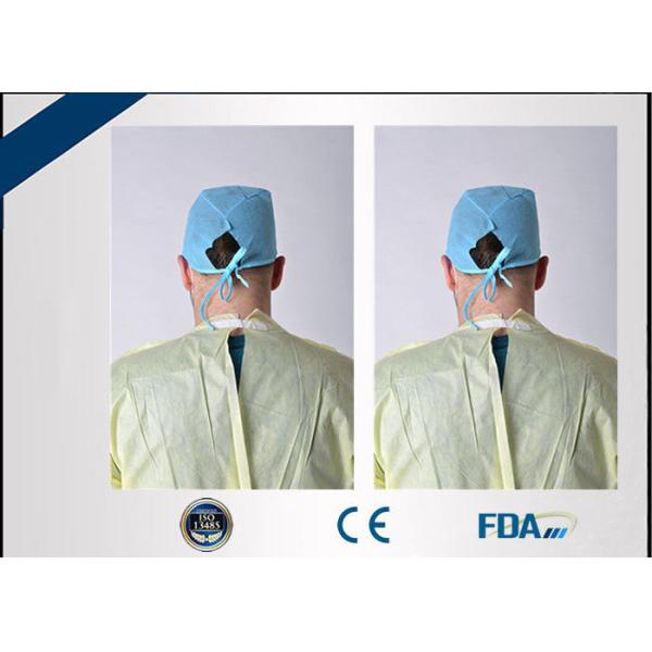 Buy Antibacterial Disposable Protective Gowns , Full Length Medical Isolation Gowns at wholesale prices