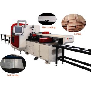 Busbar Punching Bending Cutting Machine For Copper Aluminum Bar