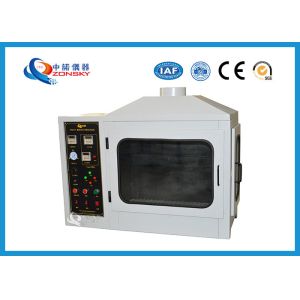 AC 220V 50Hz Flammability Testing Equipment , Combustion Test Equipment