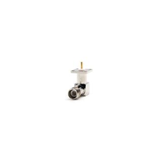 RF Connector RPTNC Female Right Angle Flange Mount