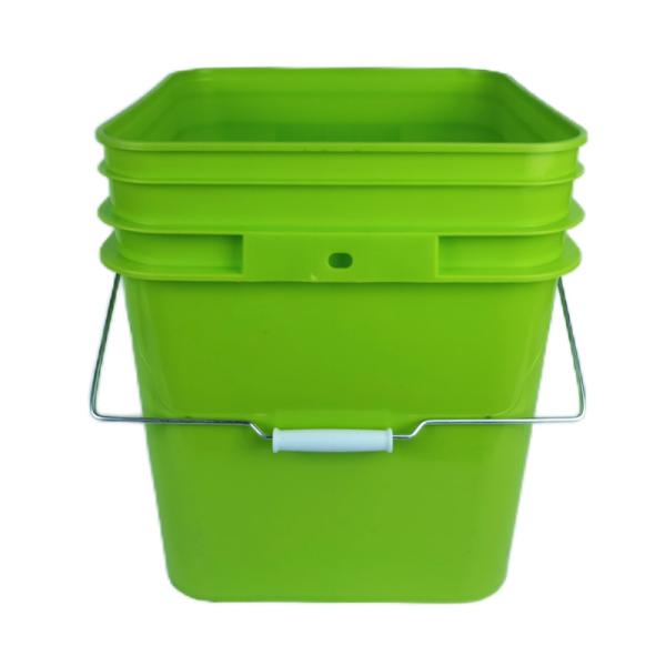 Custom 1L-25L Logistics Packaging Plastic Bucket Durable Polypropylene for Packaging