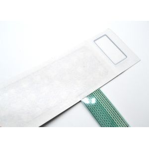 Flat Tactile Metal Dome Membrane Switch With Shielding Circuit Connector Inside