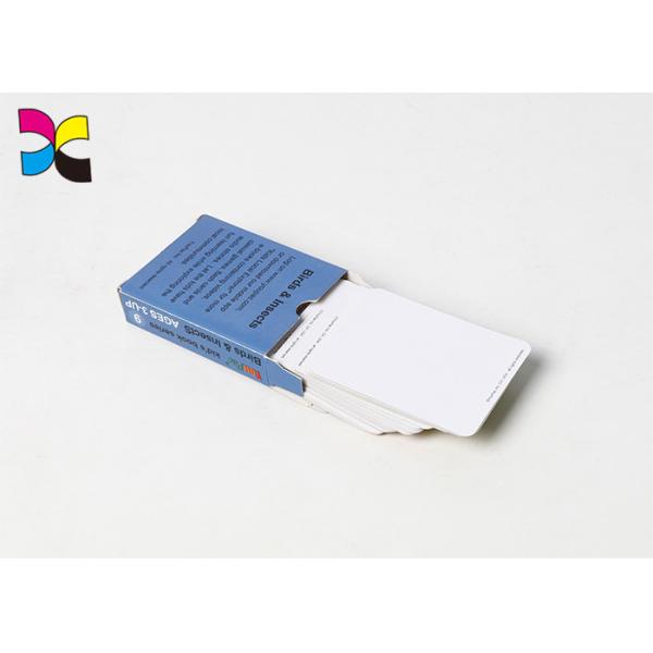 Buy Lid Base 4 Colors Custom Card Printing , Hot Stamping Custom Printable Cards at wholesale prices