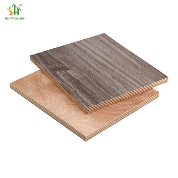 Buy Moisture Resistant 18mm Thick Melamine Coated Plywood E0 Grade For Kitchen Cabinetry at wholesale prices