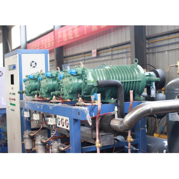 Buy Parallel Air Cooled Screw Chiller , Semi-hermetic Industrial Water Chiller at wholesale prices