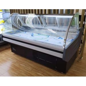 Customized Refrigeration Equipment Meat Display Cabinet 1500*1180*1310mm