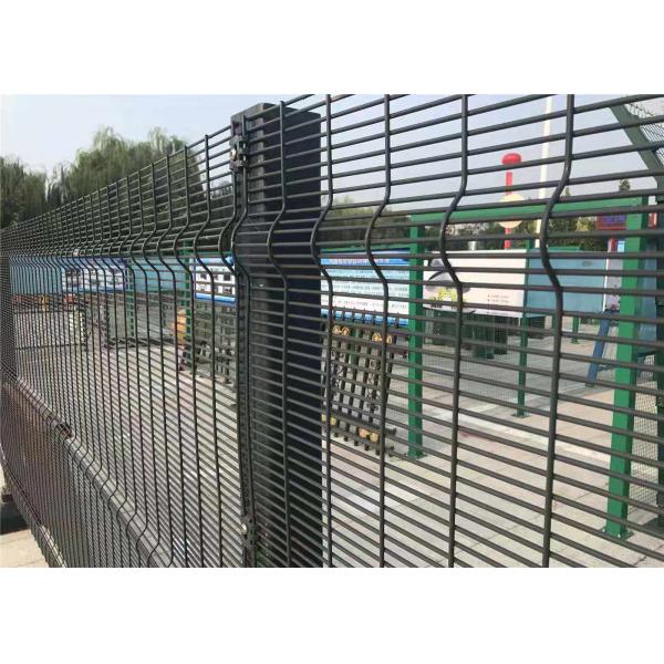 ISO9001 Powder Coated 358 Security Fence High Security 50x50mm 60x60mm