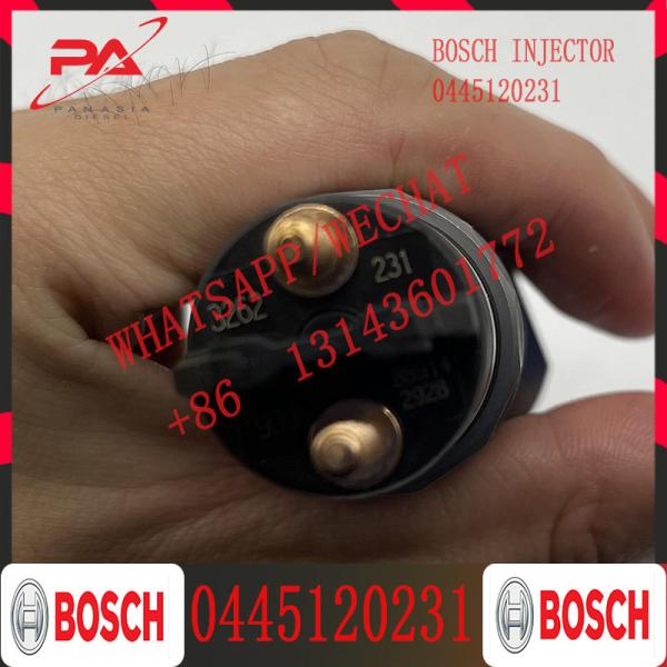 Excavator Parts Diesel Fuel Injectors For Komatsu PC210-8 PC200-8 6754-11-3011 0445120231