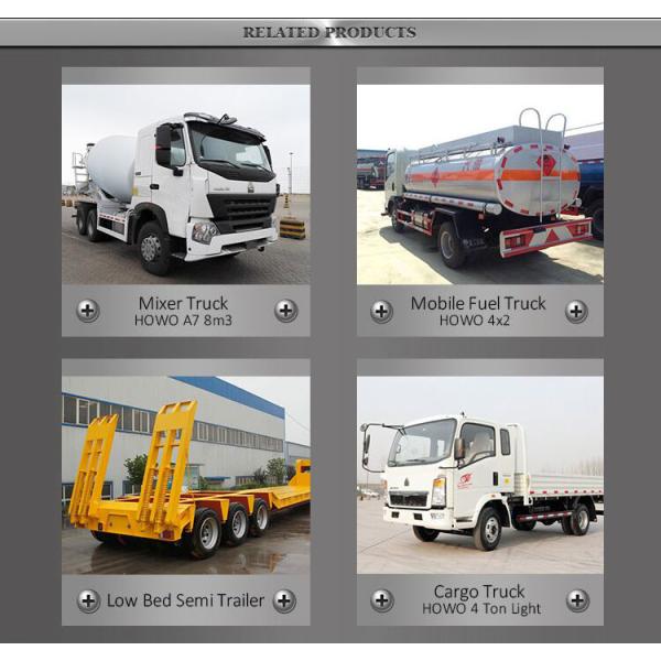 Two Sleepers Cabin Sinotruk Howo A7 6x4 Tractor Truck 351 - 450hp Euro 2