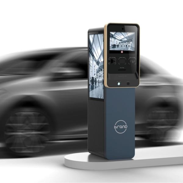 Buy Anti-vandal Parking Payment Kiosk IR/SAW/Capacitive Touch Screen at wholesale prices