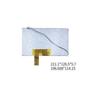 1024x600 Resolution IPS TFT Panel 500nits LVDS Screen 9 Inch