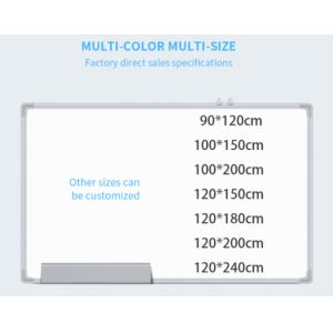 Quality Student Magnetic Double Sided Whiteboard , Classroom Magnetic Whiteboard for sale
