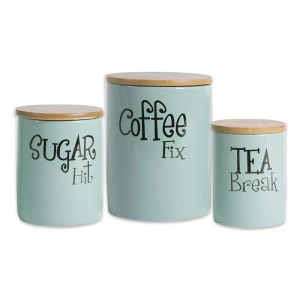 Buy Tea Ceramic Tableware Set Canister Ceramic Candle Jar Durable at wholesale prices