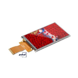 Polcd Custom 3.95 Inch 320x480 Ips Tft Lcd RGB Interface Liquid Crystal Display Module With Touch