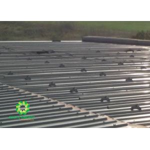 Trapezoidal Interface Solar Panel Mounting Brackets For Metal Roof Short Rail