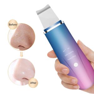 Handheld Home Beauty Ultrasonic Skin Scrubber Medical Facial Cleaner