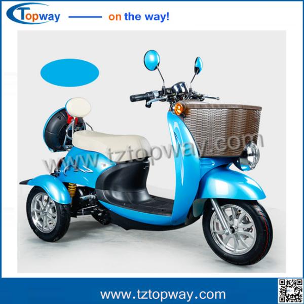 Buy Electric Mini three wheel tricycle for adults passenger with 48v 500w bldc motor at wholesale prices