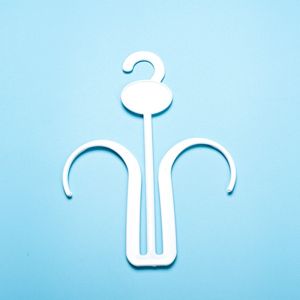 Plastic Slipper Hanger Hooks , 180mm Plastic Shoe Hanger