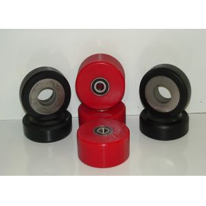 Polyurethane Wheels , Industrial Abrasion Resistant PU Polyurethane Rollers