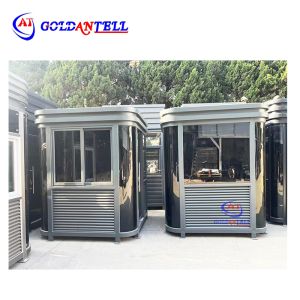 Steel Security Guard House 2000x2500mm Prefabricated Toll Booth