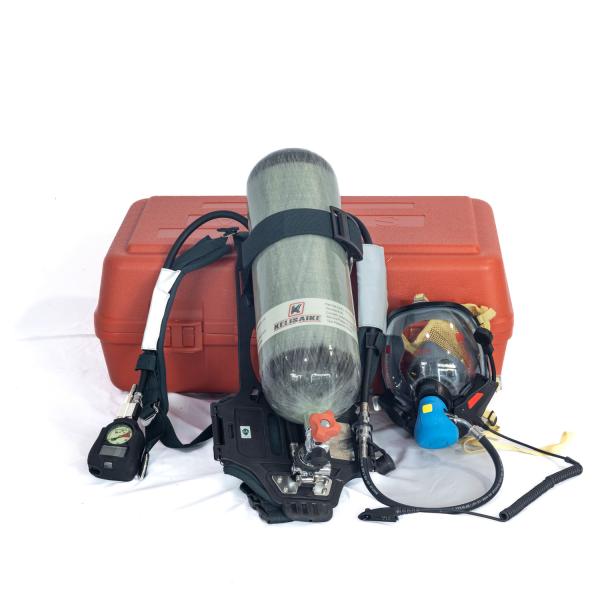 Buy KL99 Lightweight SCBA Carbon Fiber Air Cylinder with Full Face Respirator for Fire & Rescue Teams at wholesale prices